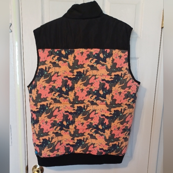 Cookies Mendocino Black & Orange Camo Vest - Picture 8 of 11